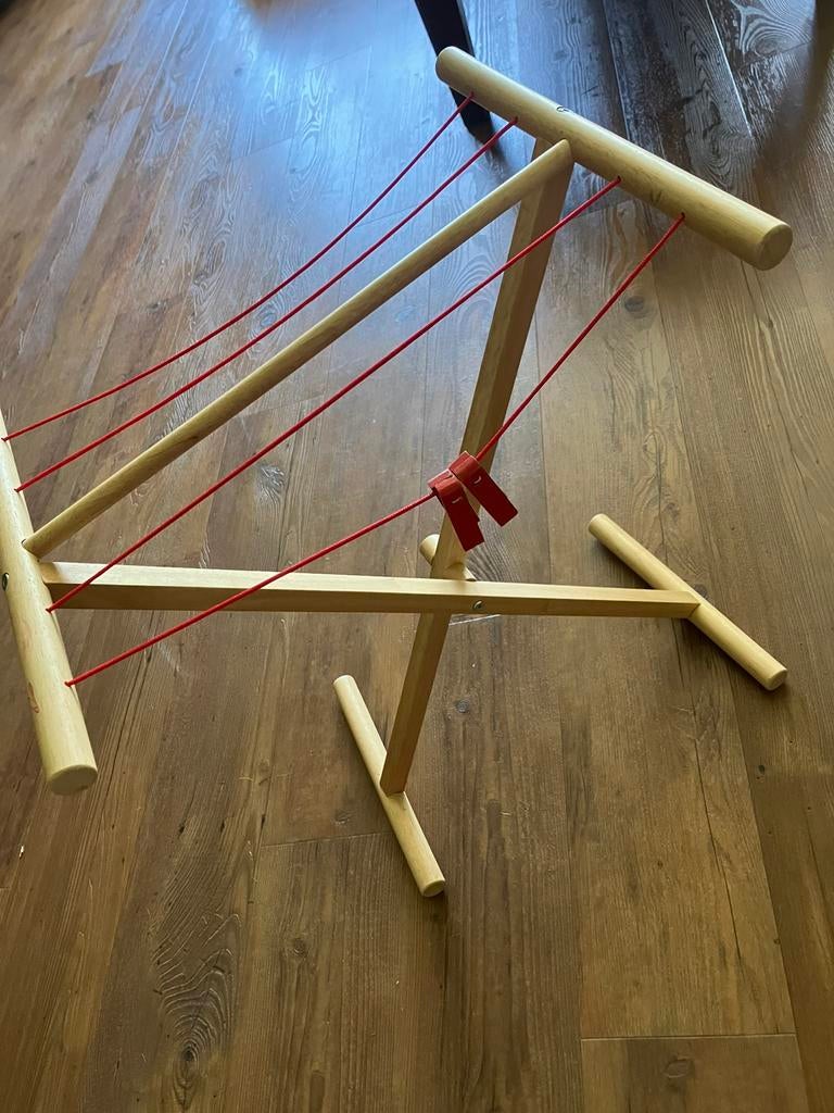 Kinder houten waslijn, Ophalen, Zo goed als nieuw