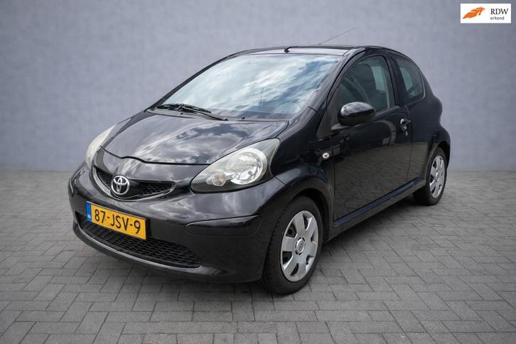 Toyota Aygo 1.0-12V, Auto's, Toyota, Bedrijf, Te koop, Aygo, Benzine, Euro 4, A, Hatchback, Handgeschakeld, Geïmporteerd, Zwart