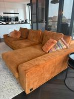 Mooi hoekbankstel L 170 x 320 x 115 velours, Ophalen, Zo goed als nieuw, Driepersoons, 300 cm of meer