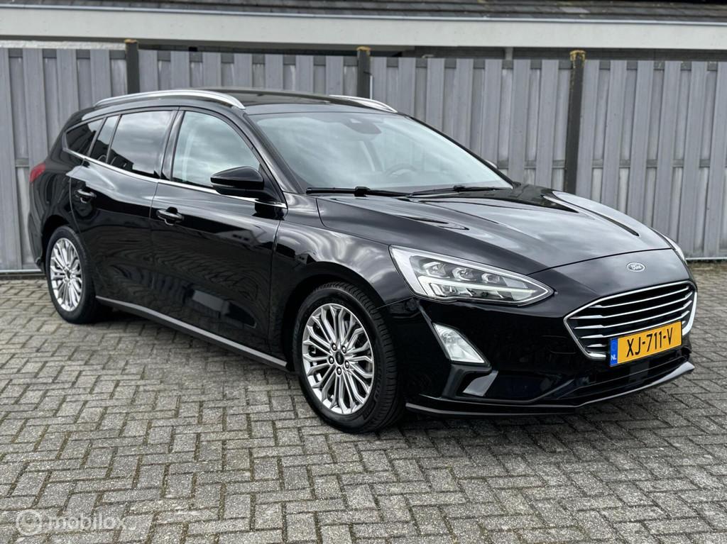 Ford Focus Wagon 1.0 EcoBoost Titanium Panoramadak, 125 pk, Gebruikt, Euro 6, 1283 kg