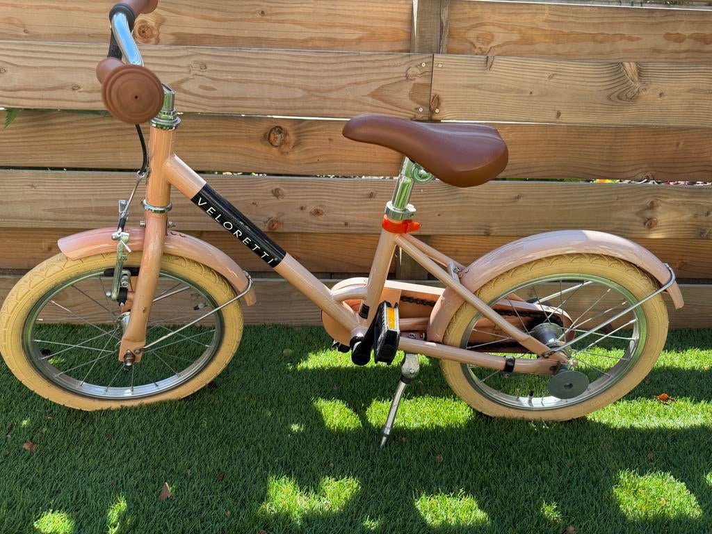 Veloretti Maxi Kinderfiets Blazing Salmon, Ophalen, Zo goed als nieuw, 16 tot 20 inch