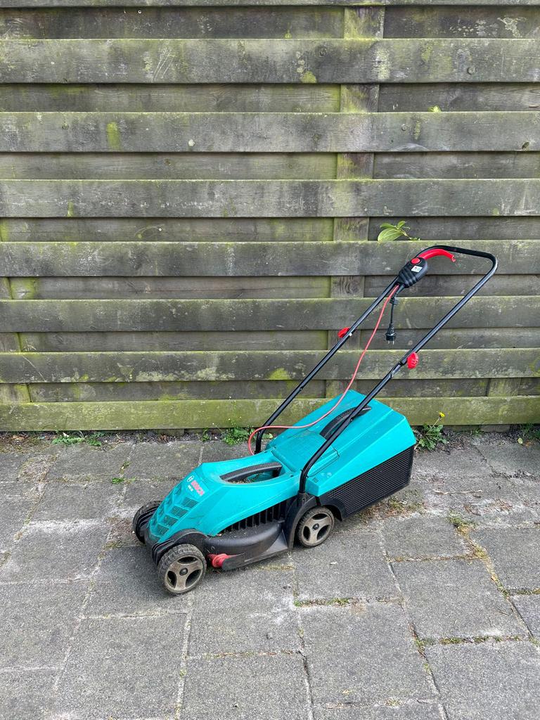 Bosch Elektrische Grasmaaier - Goed Onderhouden, Ophalen, Cirkelmaaier, Gebruikt, Elektrische grasmaaier
