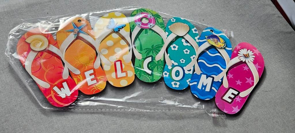 Welcome bord, Ophalen of Verzenden, Nieuw