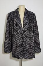 Zwart jasje van kant van Ulla Popken, Kleding | Dames, Verzenden, Zwart, Maat 46/48 (XL) of groter, Zo goed als nieuw