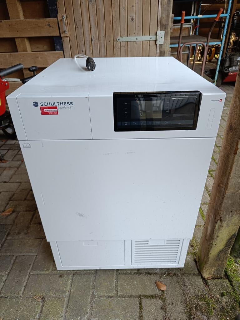 Schulthess Superforte 811 Wasdroger, Ophalen, Luchtafvoer, Zo goed als nieuw, Voorlader