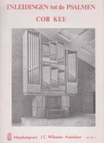 COR KEE - INLEIDINGEN tot de PSALMEN, Muziek en Instrumenten, Bladmuziek, Ophalen of Verzenden, Gebruikt, Artiest of Componist