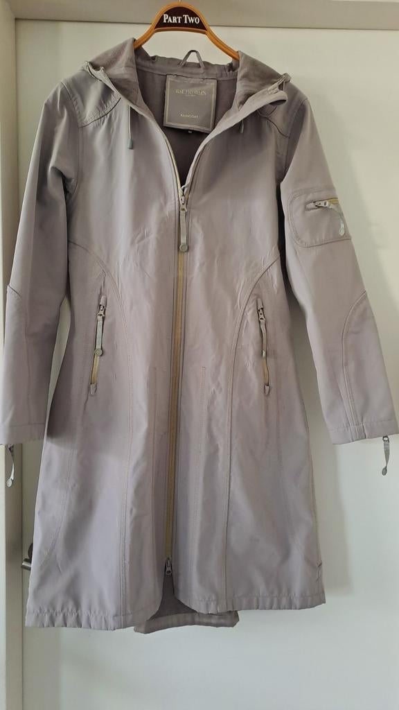 Ilse Jacobsen regenjas maat 40, Ophalen of Verzenden, Zo goed als nieuw, Maat 38/40 (M), Grijs