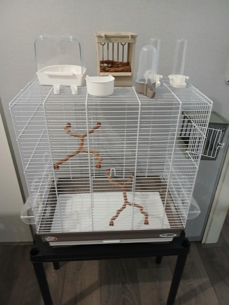 Vogelkooi, Dieren en Toebehoren, Ophalen, Zo goed als nieuw, Metaal, Vogelkooi