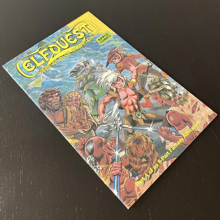 Elfquest: Siege at Blue Mountain Vol.1 #4 (1987) VF/NM (9.0), Boeken, Strips | Comics, Zo goed als nieuw, Eén comic, Amerika, Ophalen of Verzenden