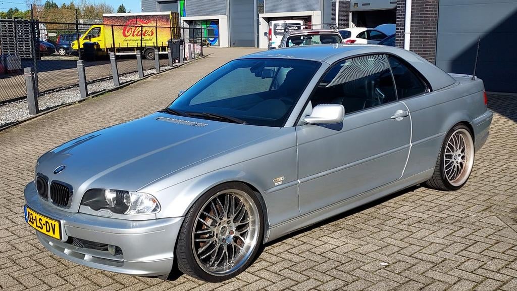 BMW 3-Serie 2.0 CI 318 Cabrio met HARDTOP, Auto's, BMW, Achterwielaandrijving, Cabriolet, 4 stoelen, Leder