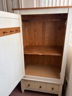 Gratis Brocante grenen baby/kinderkleding kast 160x80x50 cm, Ophalen, Gebruikt, 50 tot 100 cm, 150 tot 200 cm