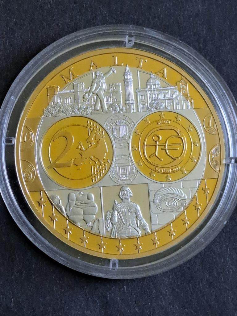 Europa 20 gram 999 Malta, Ophalen of Verzenden, Zilver