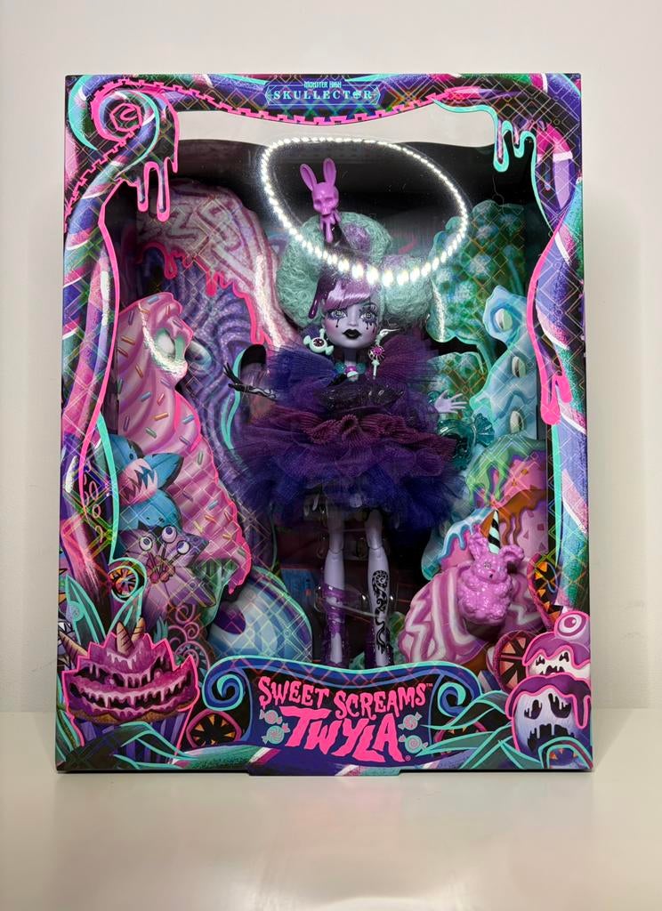 Monster High Skullector SDCC Sweet Screams Twyla, Ophalen of Verzenden, Zo goed als nieuw, Pop