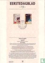 Eerstedagblad 18 - Europa Het Menselijk vernuft 1983, Postzegels en Munten, Postzegels | Nederland, Ophalen of Verzenden