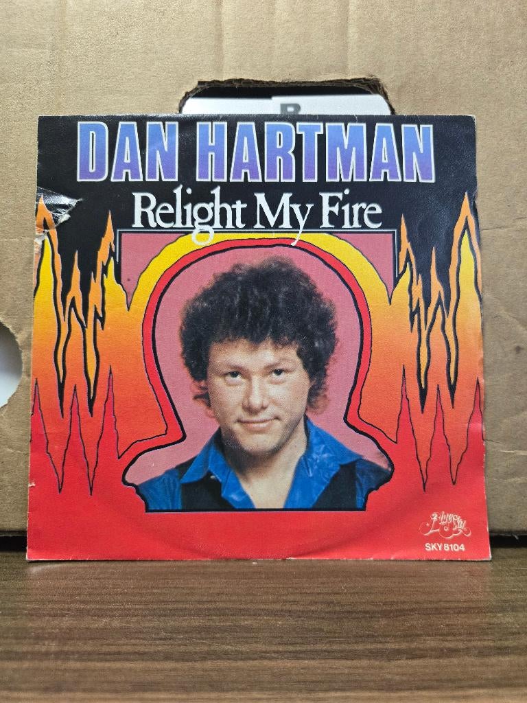 Dan Hartman - Relight my fire, Cd's en Dvd's, Vinyl Singles, 7 inch, Single, Ophalen of Verzenden, Zo goed als nieuw