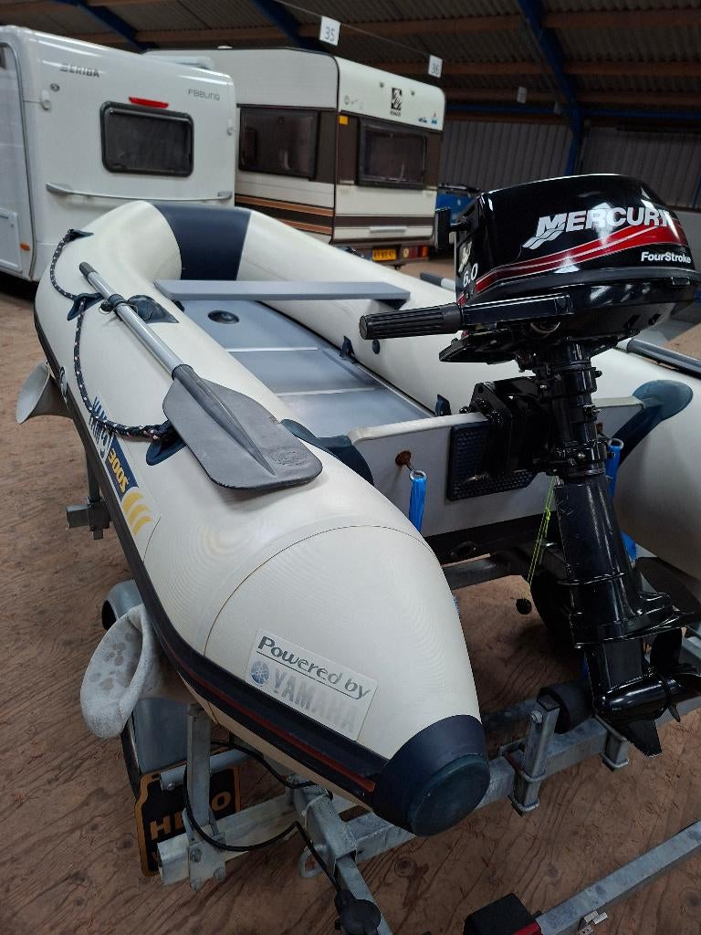 Yamaha 300S rubberboot/rib, Ophalen, Airdeck, Gebruikt, Yamaha