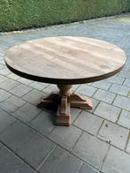 Tafel brocant, Ophalen of Verzenden, Gebruikt, Rond, Hout