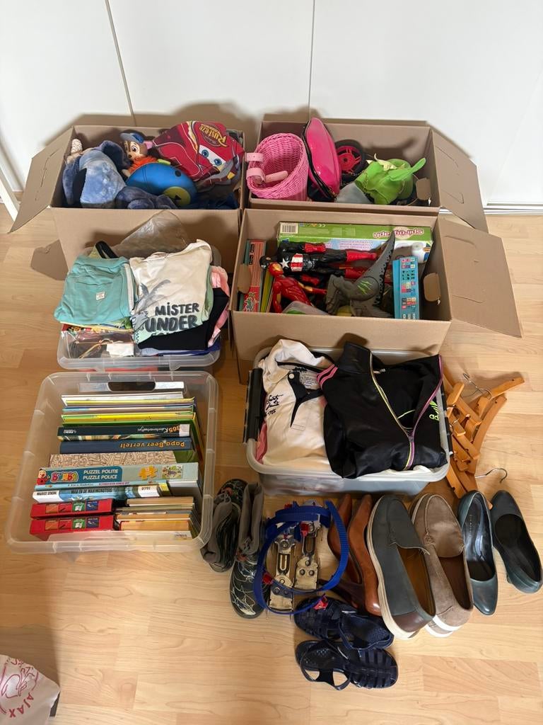 Rommelmarkt / Koningsdag /Bevrijdingsdagmarkt, Ophalen, Gebruikt