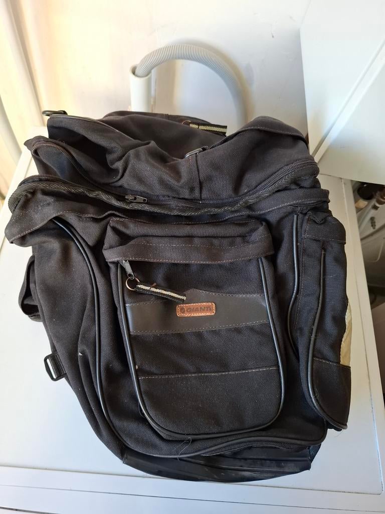 Giant dubbele fietstas zwart met veel opbergruimte, Ophalen of Verzenden, Gebruikt, Giant