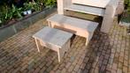 Steigerhouten tuinset, Tuin en Terras, Ophalen, Steigerhout, Bank