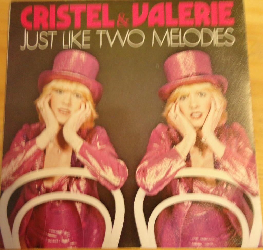 Cristel Valerie > Just like two melodies, Gebruikt, 7 inch, Single, Ophalen of Verzenden