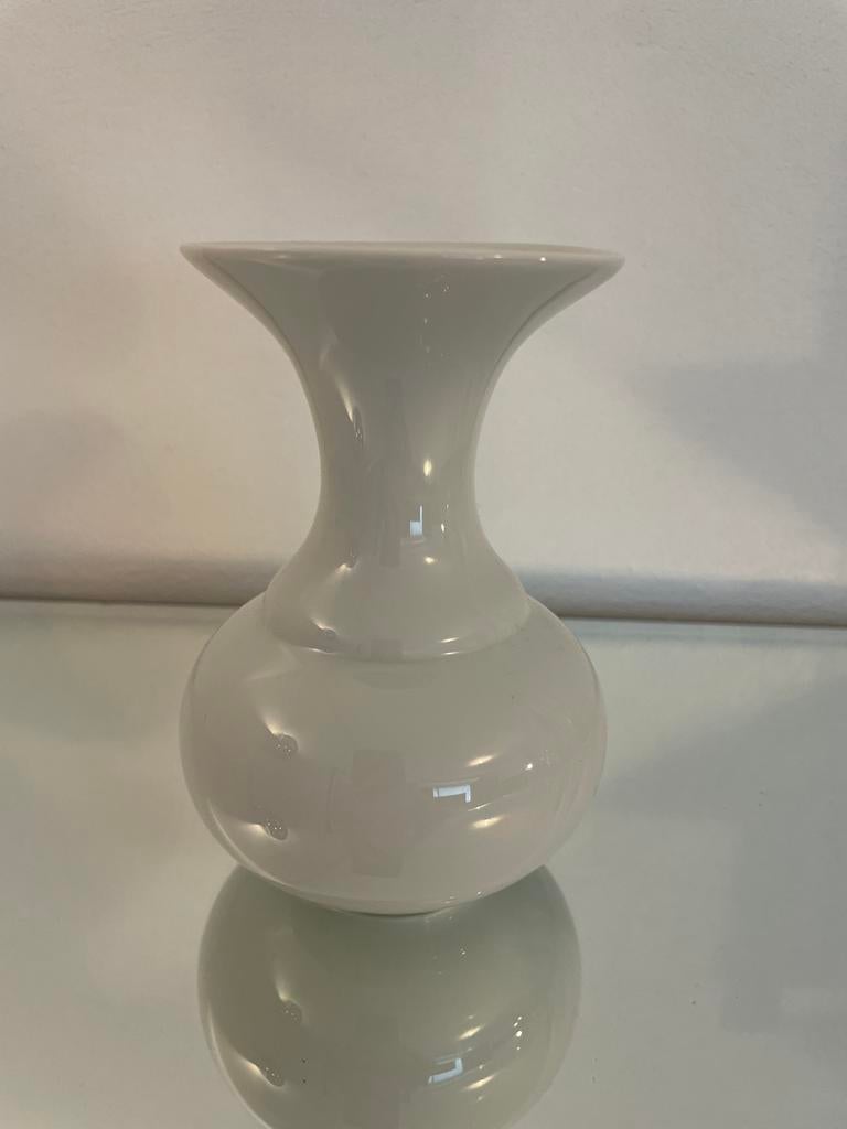 Witte Limoges Porseleinen Vaasje - Gout de Ville Frankrijk, Ophalen