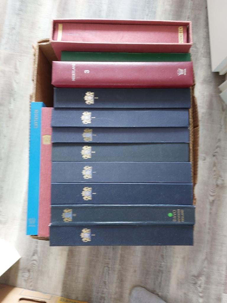 Nederland  albums davo,importa, Schaubek, Ophalen, Verzamelalbum