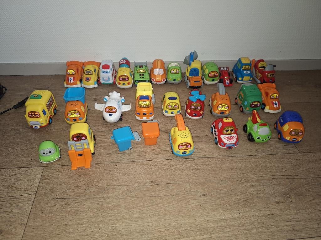Toet toet vtech auto set, Kinderen en Baby's, Speelgoed | Vtech, Ophalen, Zo goed als nieuw, 2 tot 4 jaar