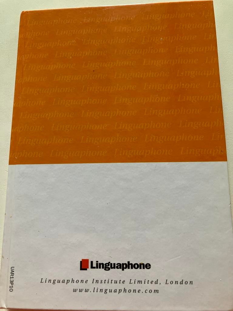 Linguaphone Arabisch taalboek, Ophalen, Gelezen, Non-fictie