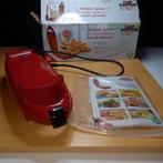 Kleine elektrische bakplaat. Om te keren tijdens het bakken, Ophalen