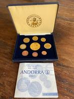Muntset, Andorra Euro Collection 2003, Postzegels en Munten, Munten | Europa | Euromunten, Setje, Overige landen, Goud, Overige waardes