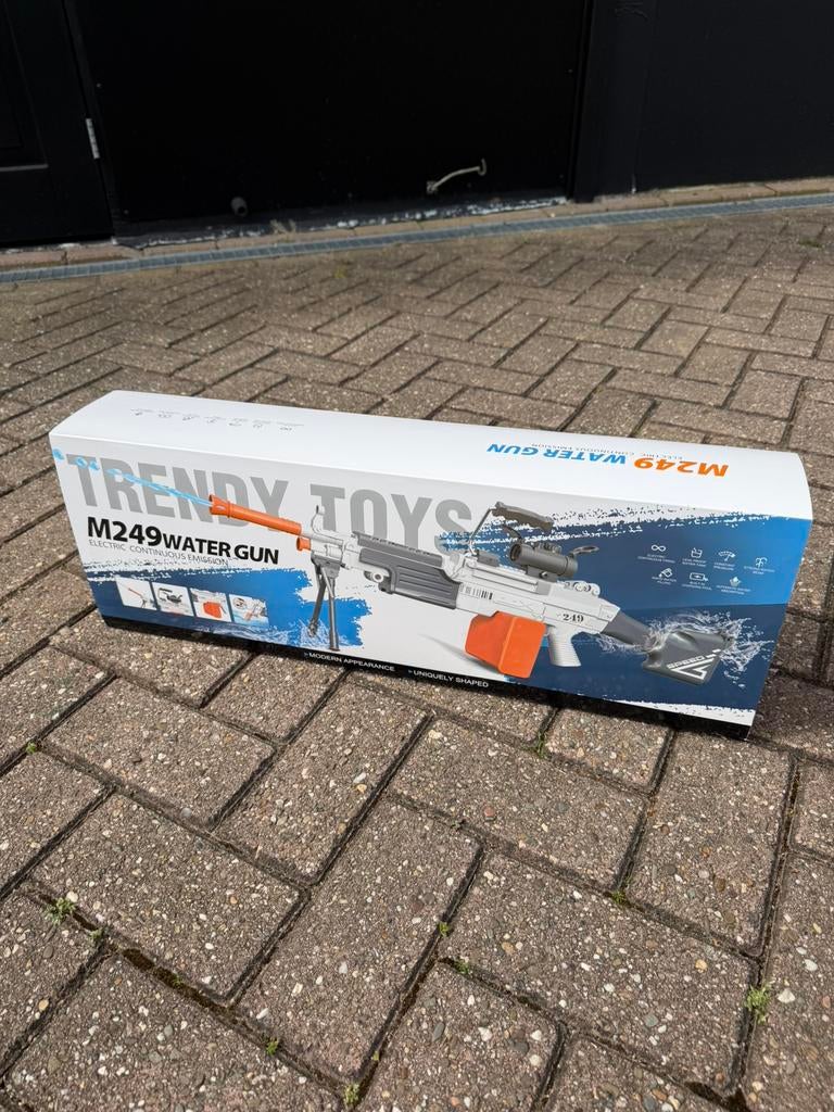 Waterpistool, automatisch, sniper, 1x gebruikt, elektrisch, Ophalen of Verzenden, Zo goed als nieuw