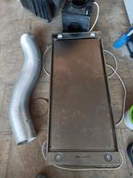 Itho Afzuigkap met motor en afvoerslang, Gebruikt, Minder dan 200 m³ per uur, Ophalen of Verzenden, Vrijstaand