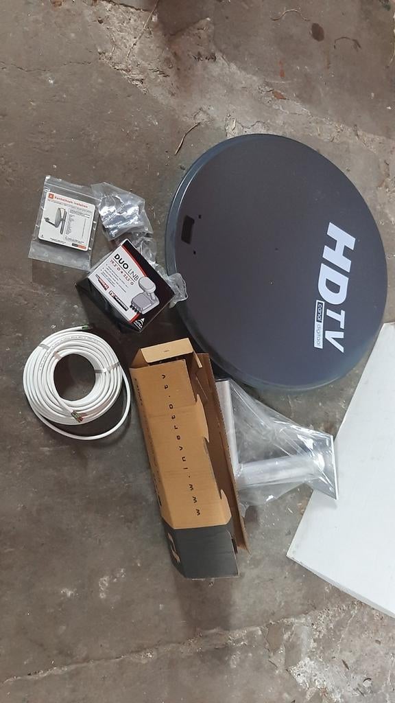 Schotelantenne, DUO LNB +bevestigingsmateriaal,CanalDigitaal, Ophalen of Verzenden, Nieuw, (Schotel)antenne, Overige merken