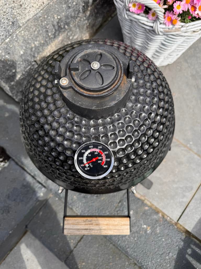 Mini kamado 2 á 3 personen, Tuin en Terras, Ophalen of Verzenden, Gebruikt