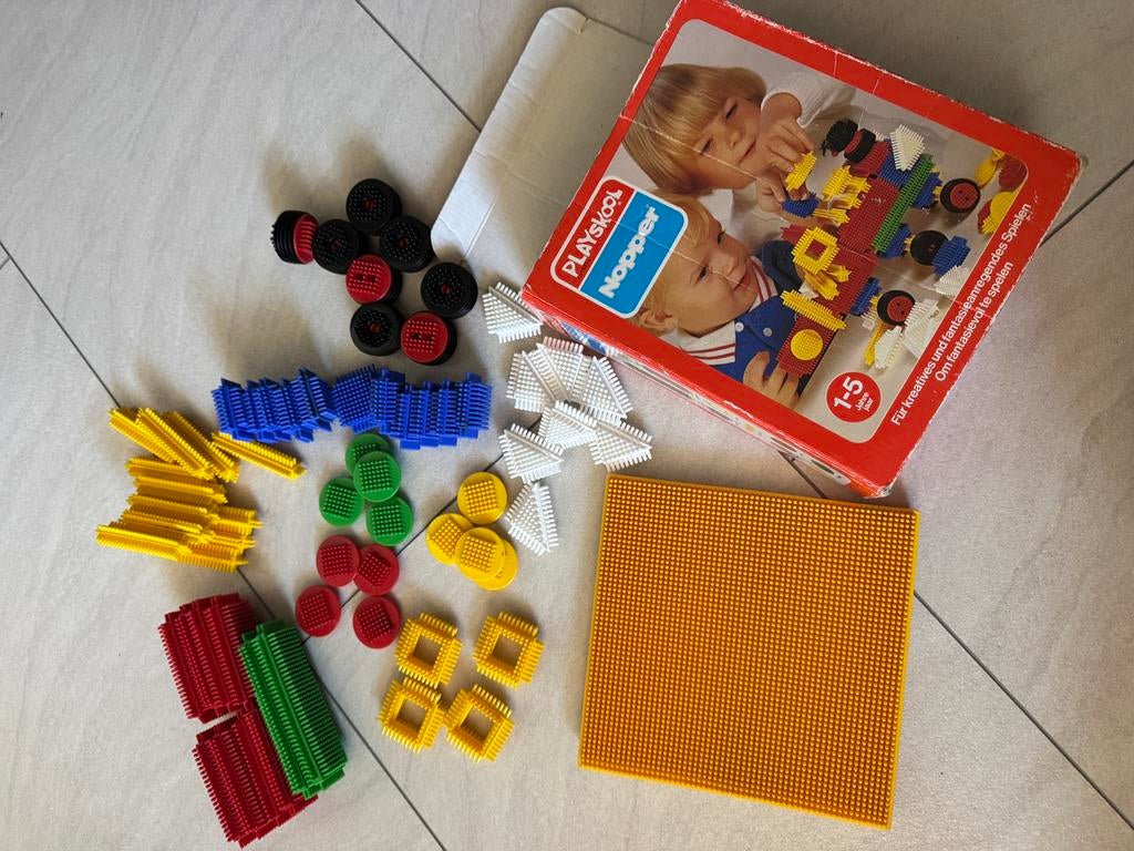 Playskool Nopper set + plaat, Ophalen of Verzenden, Zo goed als nieuw