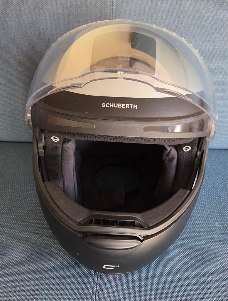 Schuberth C4 motorhelm met SC1 communicatie, Systeemhelm, XL, Tweedehands, Ophalen
