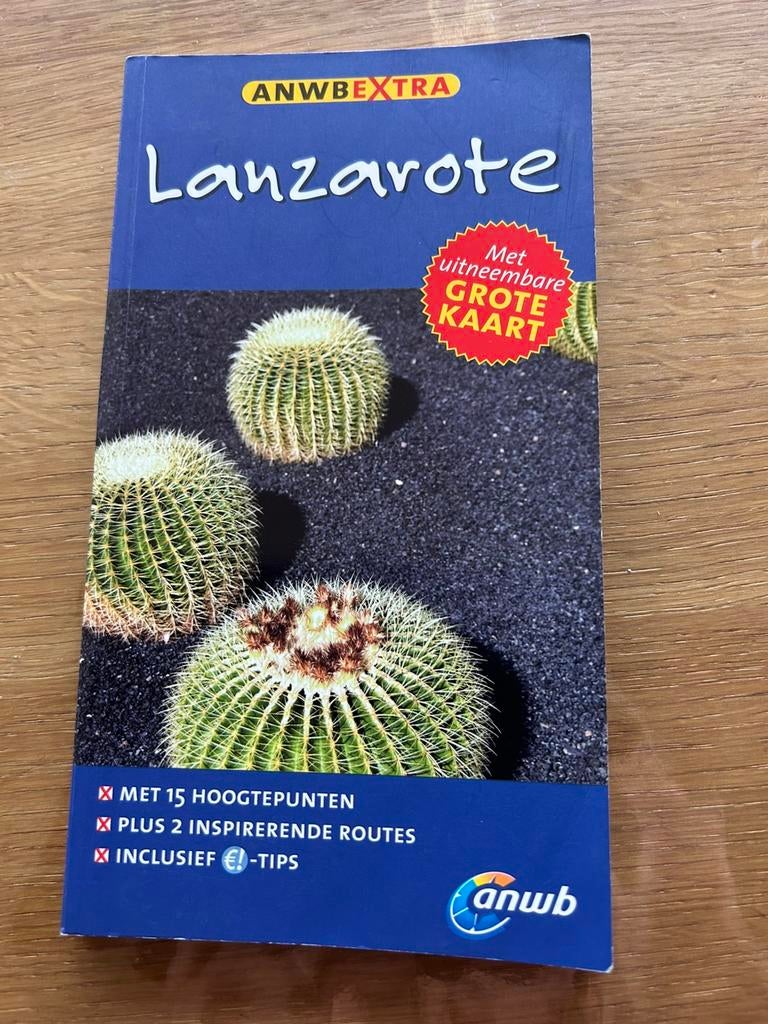 ANWB reisgids Lanzarote, Europa, Ophalen of Verzenden, Zo goed als nieuw, Reisgids of -boek