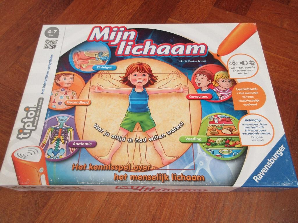 Tiptoi Mijn lichaam, Kinderen en Baby's, Speelgoed | Educatief en Creatief, Ophalen of Verzenden, Gebruikt, Puzzelen