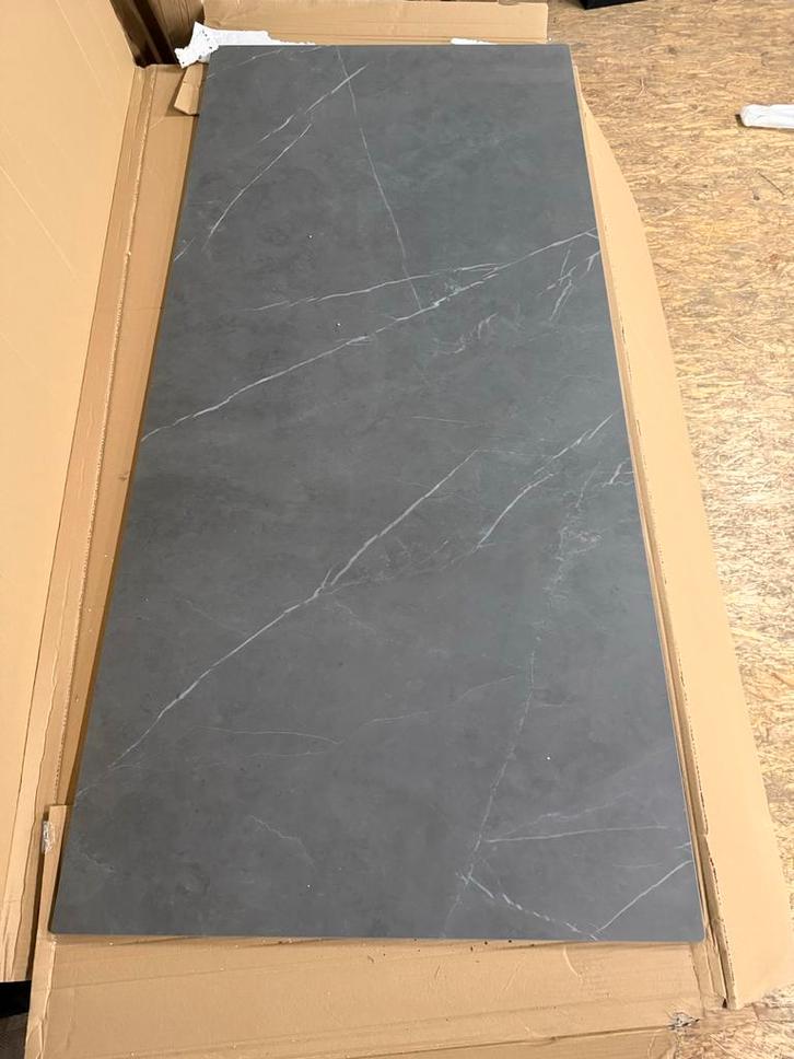 Nieuw keramiek tafelblad 220x100cm Pietra Grey, Huis en Inrichting, Tafels | Eettafels, Nieuw, 100 tot 150 cm, 200 cm of meer