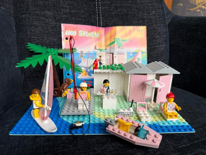 LEGO 6410 Town: Cabana Beach, Kinderen en Baby's, Speelgoed | Duplo en Lego, Zo goed als nieuw, Ophalen of Verzenden