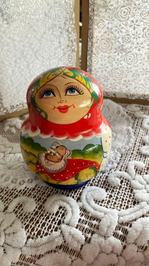 7 delige vintage matroesjka set, Ophalen of Verzenden