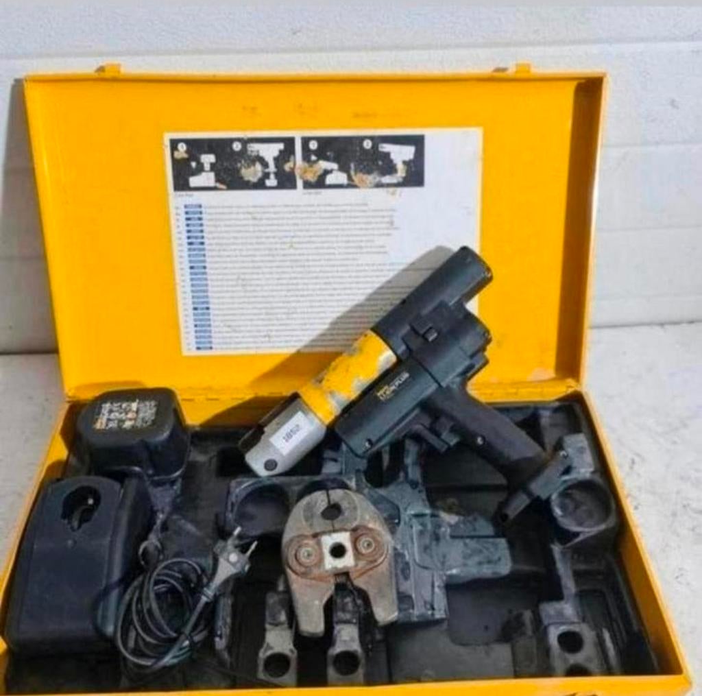 REMS Mini-Press 14,4 V Li-Ion set bek 16mm in stalen koffer, Nieuw, Ophalen of Verzenden, N.v.t, N.v.t