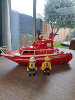 Playmobil Brandweerboot 3128, Ophalen of Verzenden, Zo goed als nieuw, Complete set