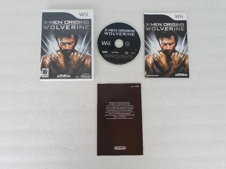 Nintendo Wii: X-Men Origins - Wolverine, Spelcomputers en Games, Games | Nintendo Wii, Gebruikt, Avontuur en Actie, 1 speler, Vanaf 12 jaar