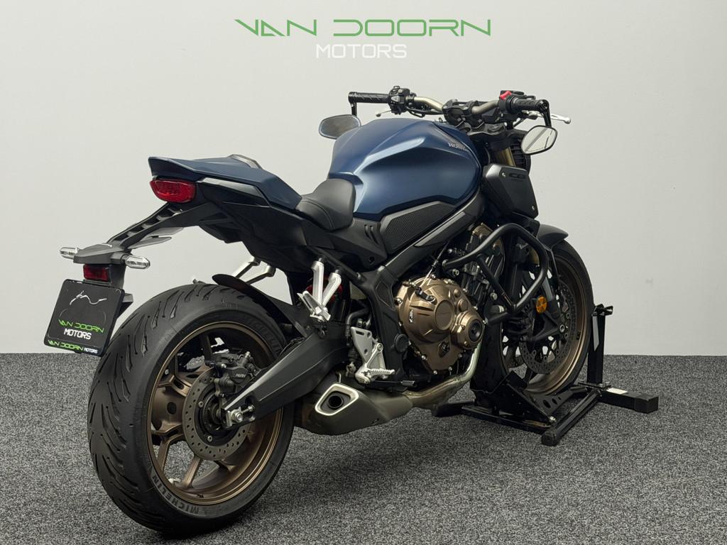 Honda CB 650 R Neo Sports Café | Mat Jeans Blue | 2023 | 5D, Motoren, Info@vandoornmotors.nl, 649 cc, Kraaivenstraat 23-5
5048AB  TILBURG, NL