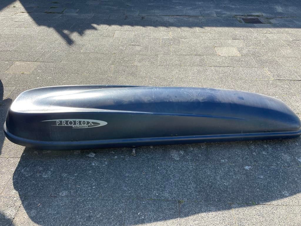 Probox Halfords dakkoffer, Ophalen, Gebruikt