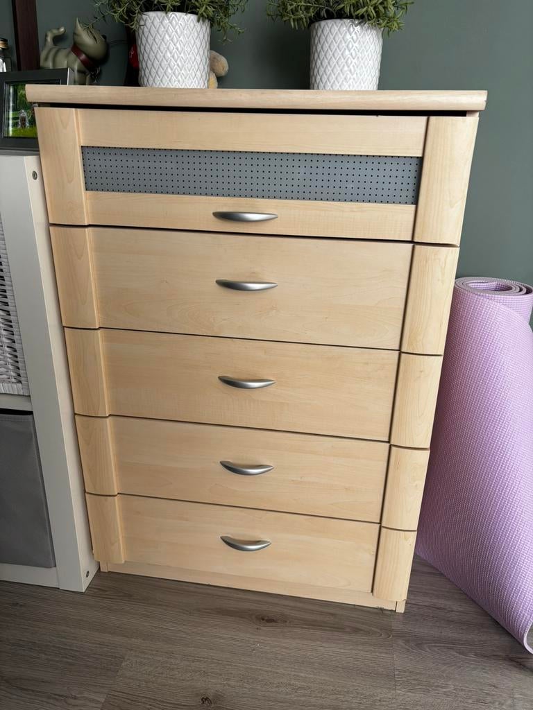 Laden kastje, Zo goed als nieuw, 3 of 4 laden, Minder dan 100 cm, 25 tot 50 cm