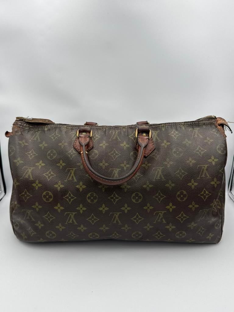 Louis Vuitton Speedy 40, Ophalen of Verzenden, Gebruikt, Bruin, Handtas