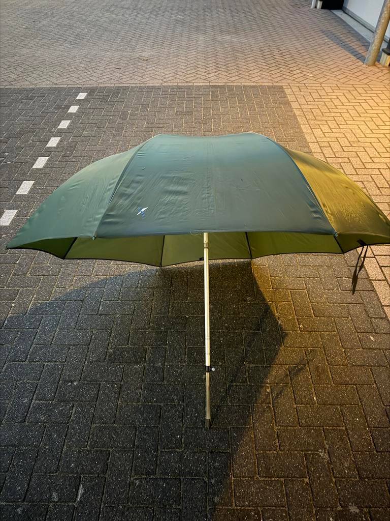 Groene paraplu, Ophalen of Verzenden, Gebruikt